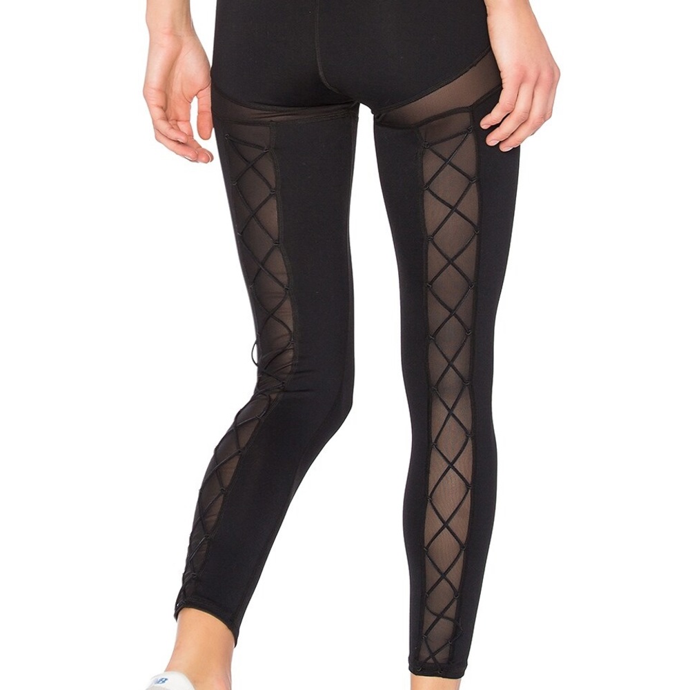 Beloforte Laced Leggings from REVOLVE